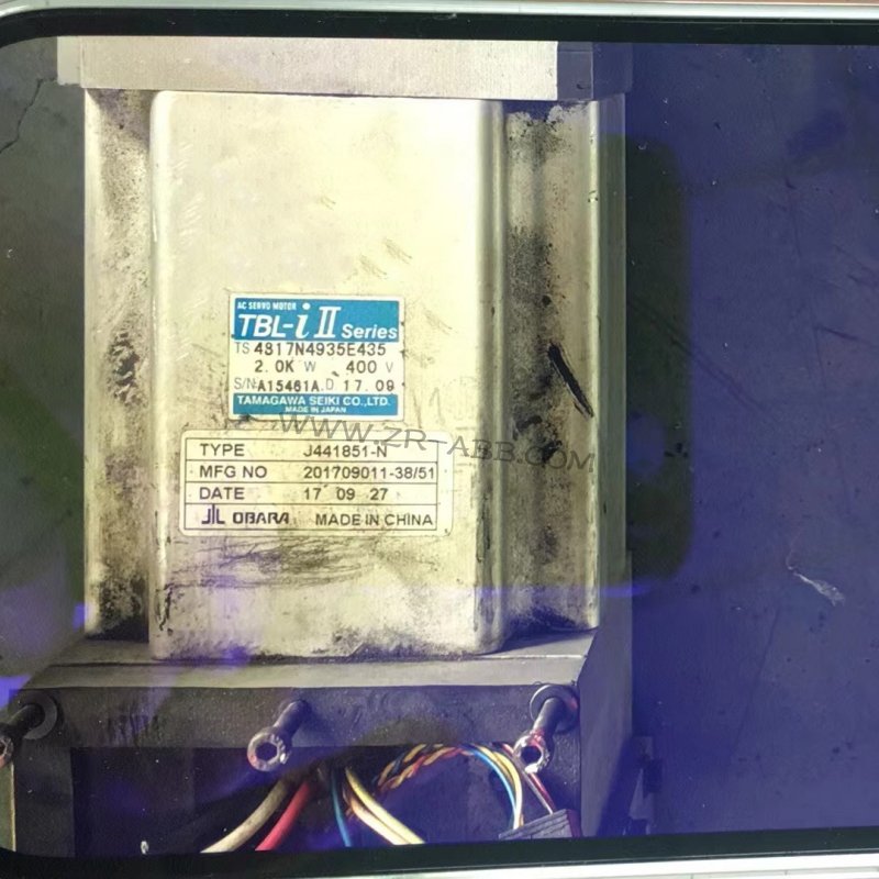 ABB焊鉗4817N4935E435伺服電機維修知識概括