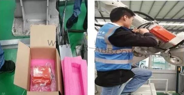ABB機器人IRB6640四軸伺服電機更換服務(wù)