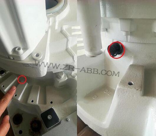 ABB機(jī)器人IRB460保養(yǎng)換油流程